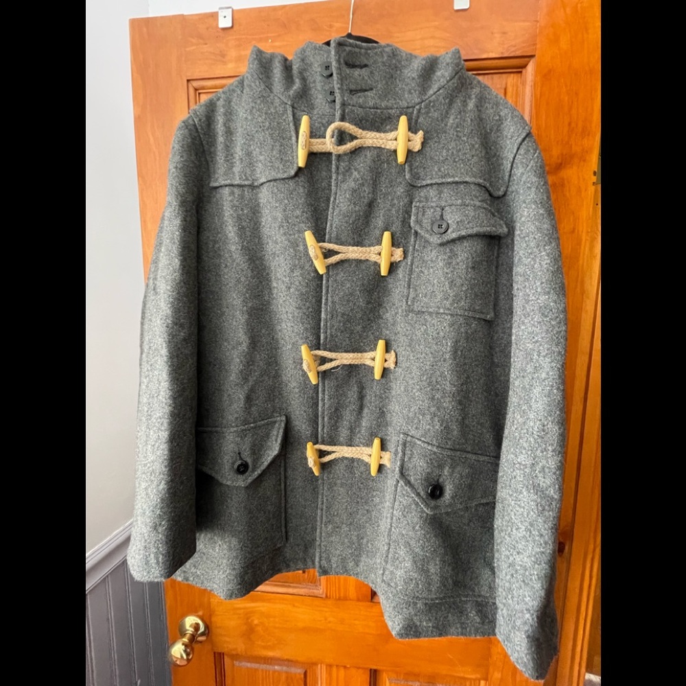 Authentic Schott NYC Wool Duffle Coat
